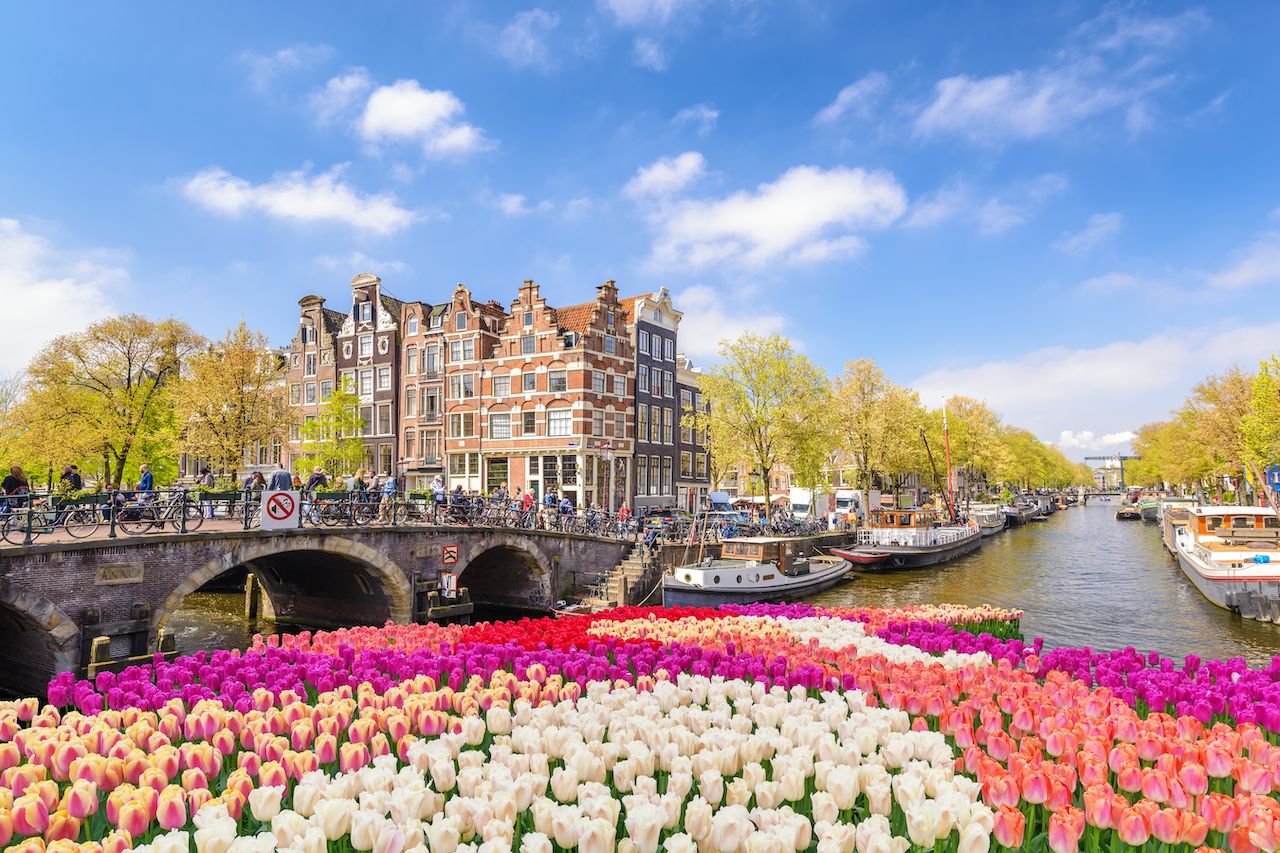 Amsterdam in spring